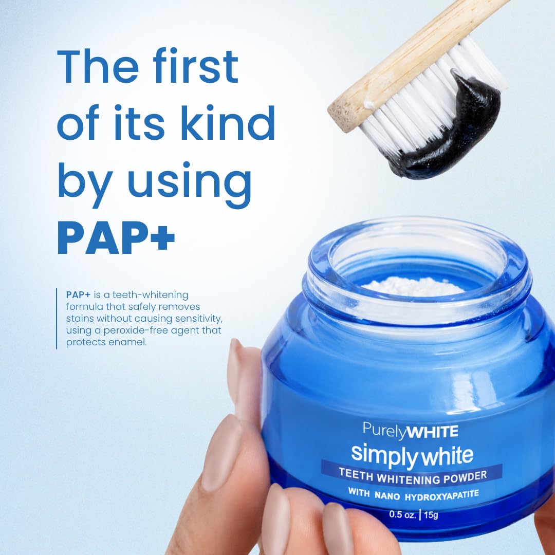 PurelyWHITE PAP+ Powder - Whitening Toothpaste -2