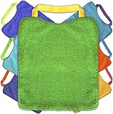 babero rizo plastificado 🧶 Los baberos bebe guarderia son hechos de algodón rizo de 450 gsm con forro integrado de poliéster. La tela de rizo impide que los líquidos se corran, mientras que el forro impermeable impide que se trazpasen. Nuestros baberos rizo guarderia son ABSORBENTES E IMPERMEABLES A SU VEZ.