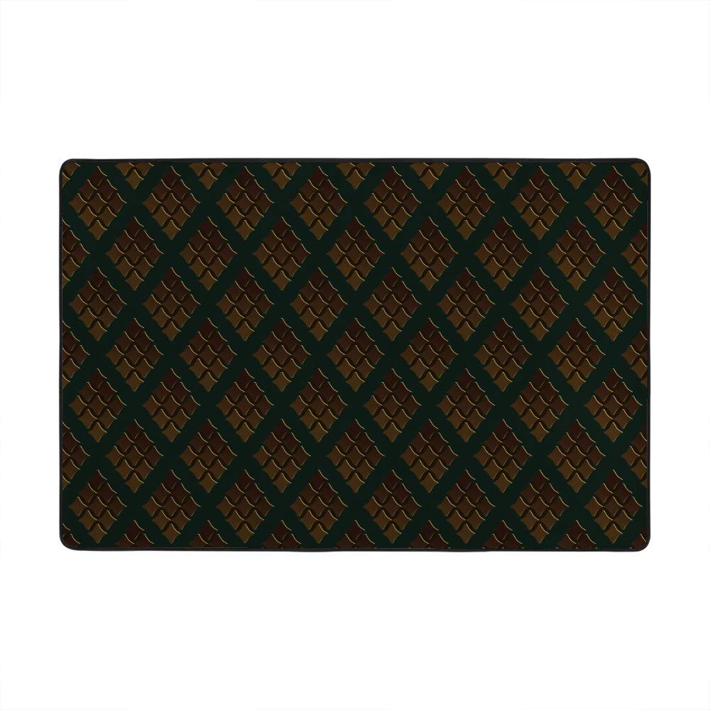 Tapis de sol antidérapant grand format lavable pour un entretien facile