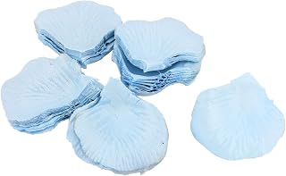 Qtqgoitem Silk Artificial Rose Flower Petals Wedding Party Decor 2000 Pcs Blue (Model: 950 8c1 bd1 f2b b2f)