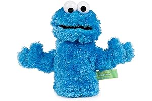 COOKIE MONSTER PUPPETS FOR ADULT HANDS, Gund Sesame Street Official Cookie Monster...