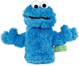 GUND Sesame Street Cookie Monster 11" Plush Hand Puppet - Soft Blue Muppet Toy Fits Kids & Adults, Ages 1+