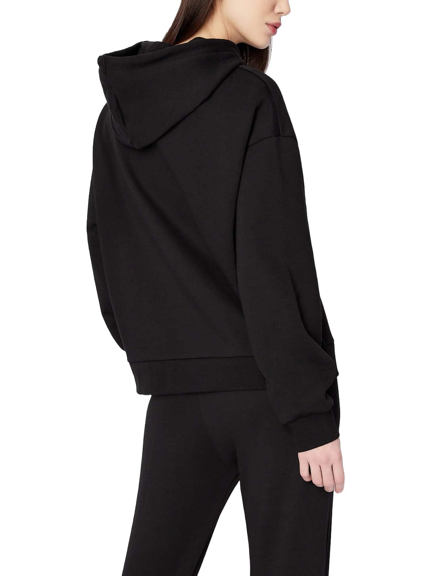 Armani Exchange Felpa con Cappuccio Icon Project Donna