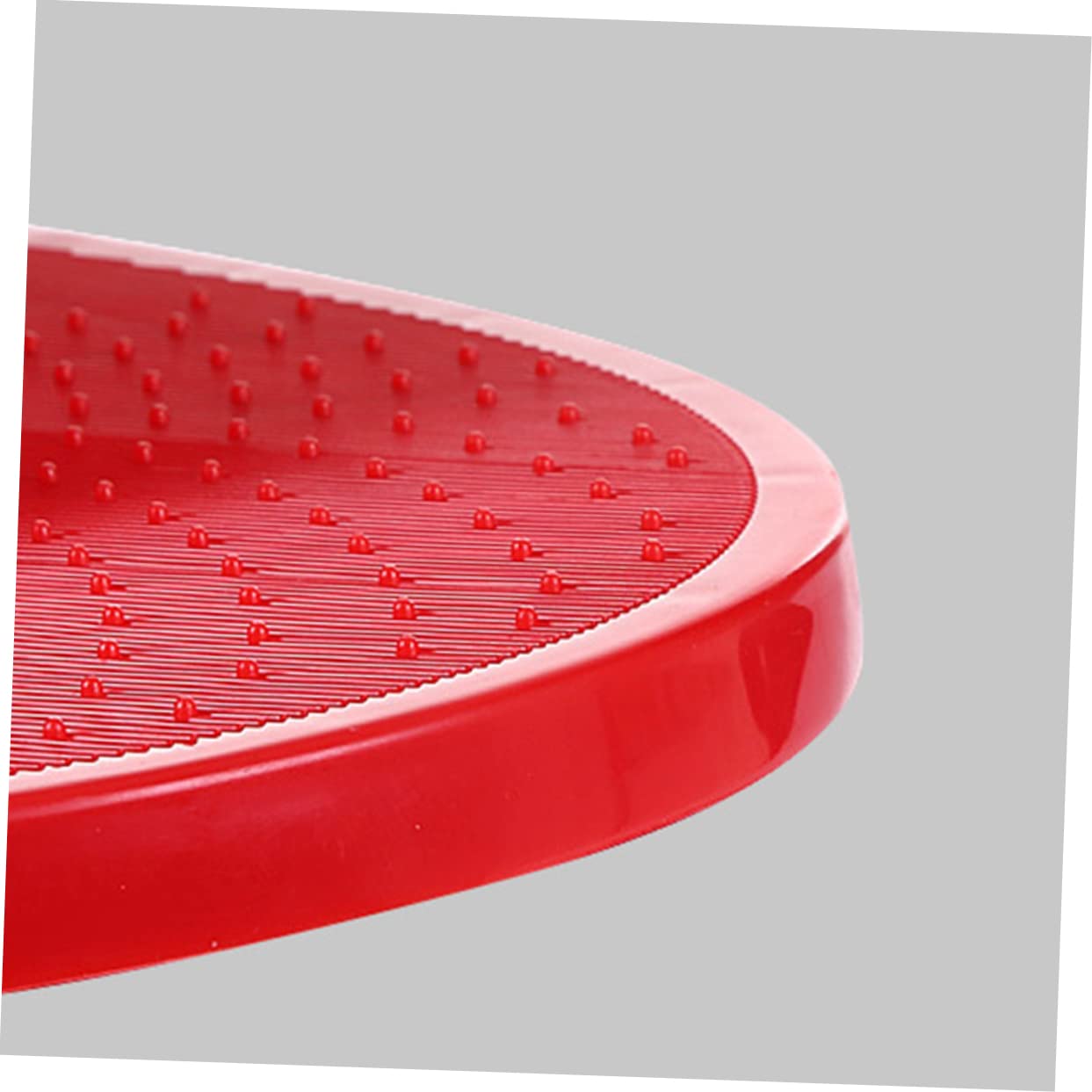 KESYOO Inflatable Hop Ball Red Jumping for Promotes Coordination and Balance Indoor Outdoor Fun Easy to Inflate for Ages