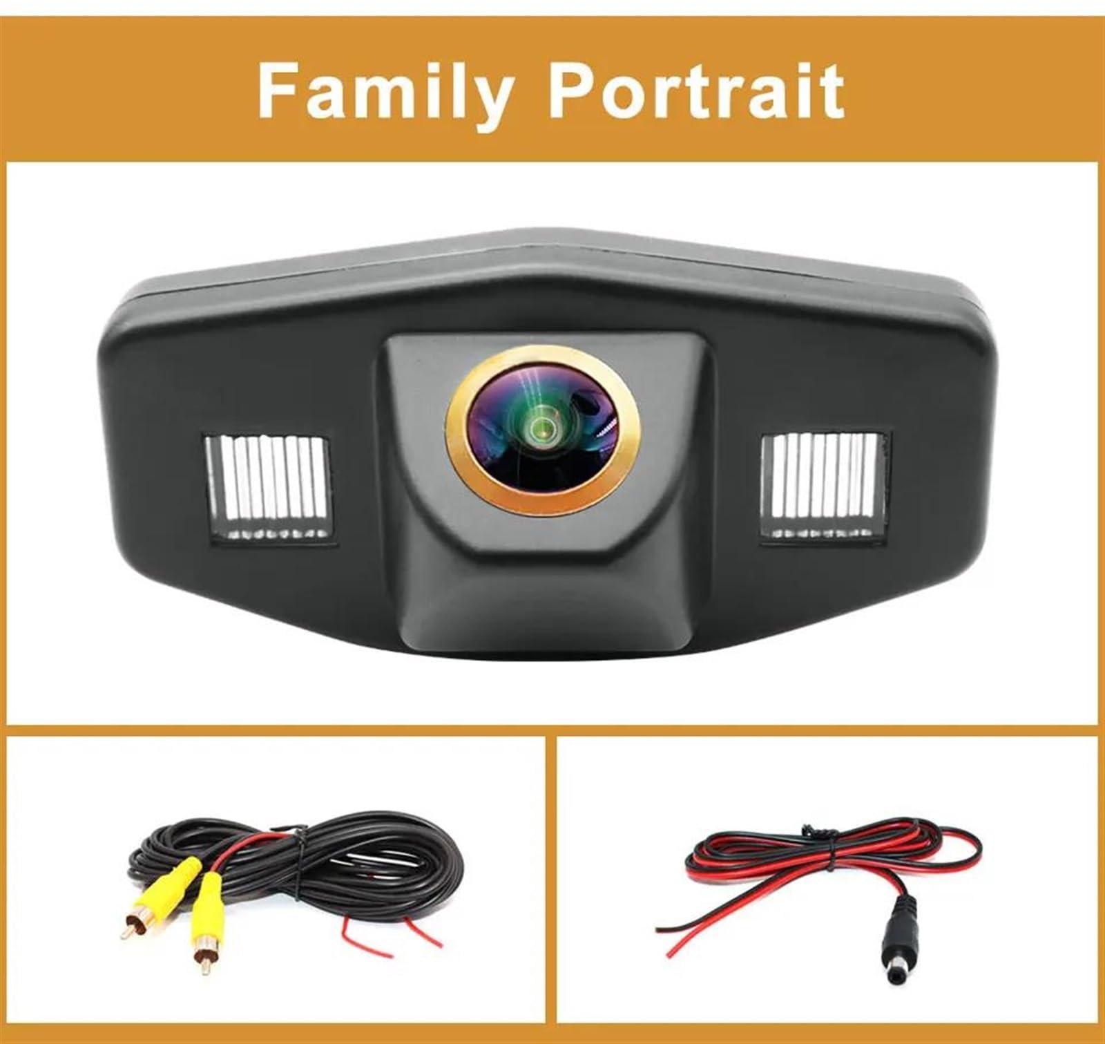 Kit De Cámara Aparcamiento con Vista Trasera Respaldo Nocturno, Accesorios para Automóviles Sedán 4D para Accord 6 7 1997~2007 Cámara Trasera