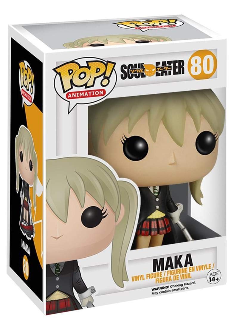 FUNKO SOUL EATER MAKA 80フィギュア Funko Pop Anime Soul Eater Maka Action Figure, Action