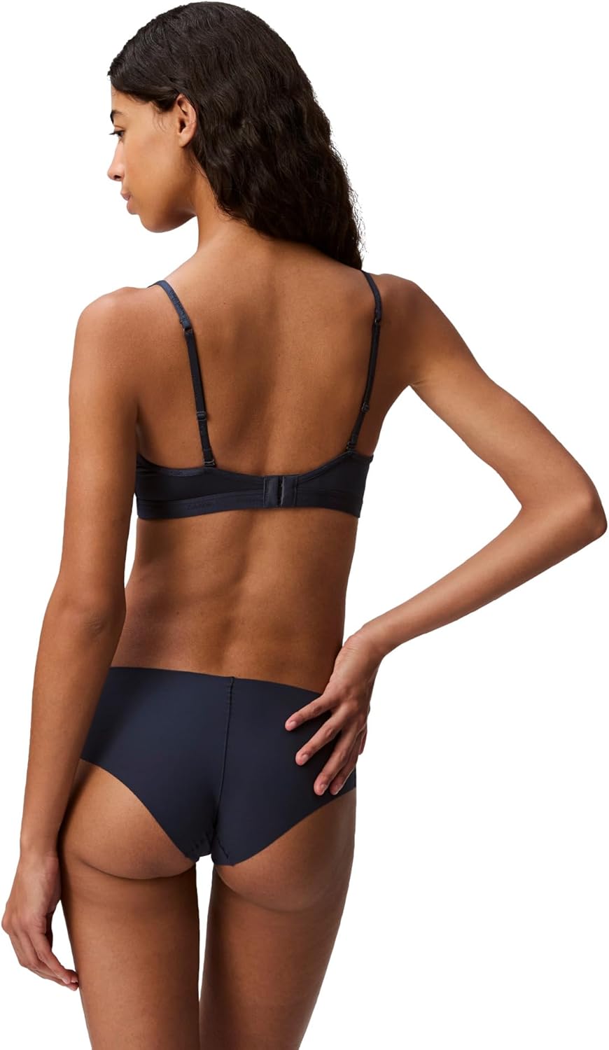 Calvin Klein Womens Form to Body Lightly Lined Triangle Bralette - Image 2