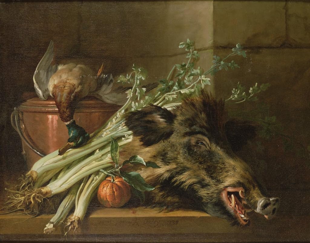 Graffiti Art Mural pour Salon Moderne Impression Jean Baptiste Oudry - 5