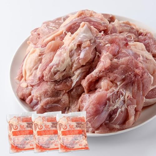 若どりモモ肉 (計6kg・2kg×3袋) 鶏肉 小分け 冷凍 鶏肉 もも 鶏もも肉 まつぼっくり