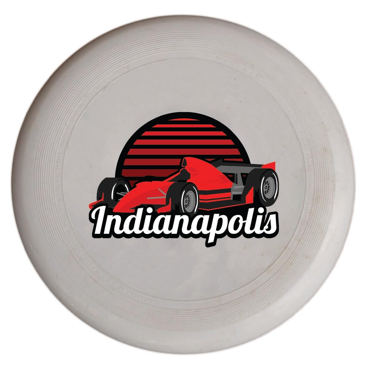 Indianapolis Indiana Design C Souvenir Flying Disc 4-Pack