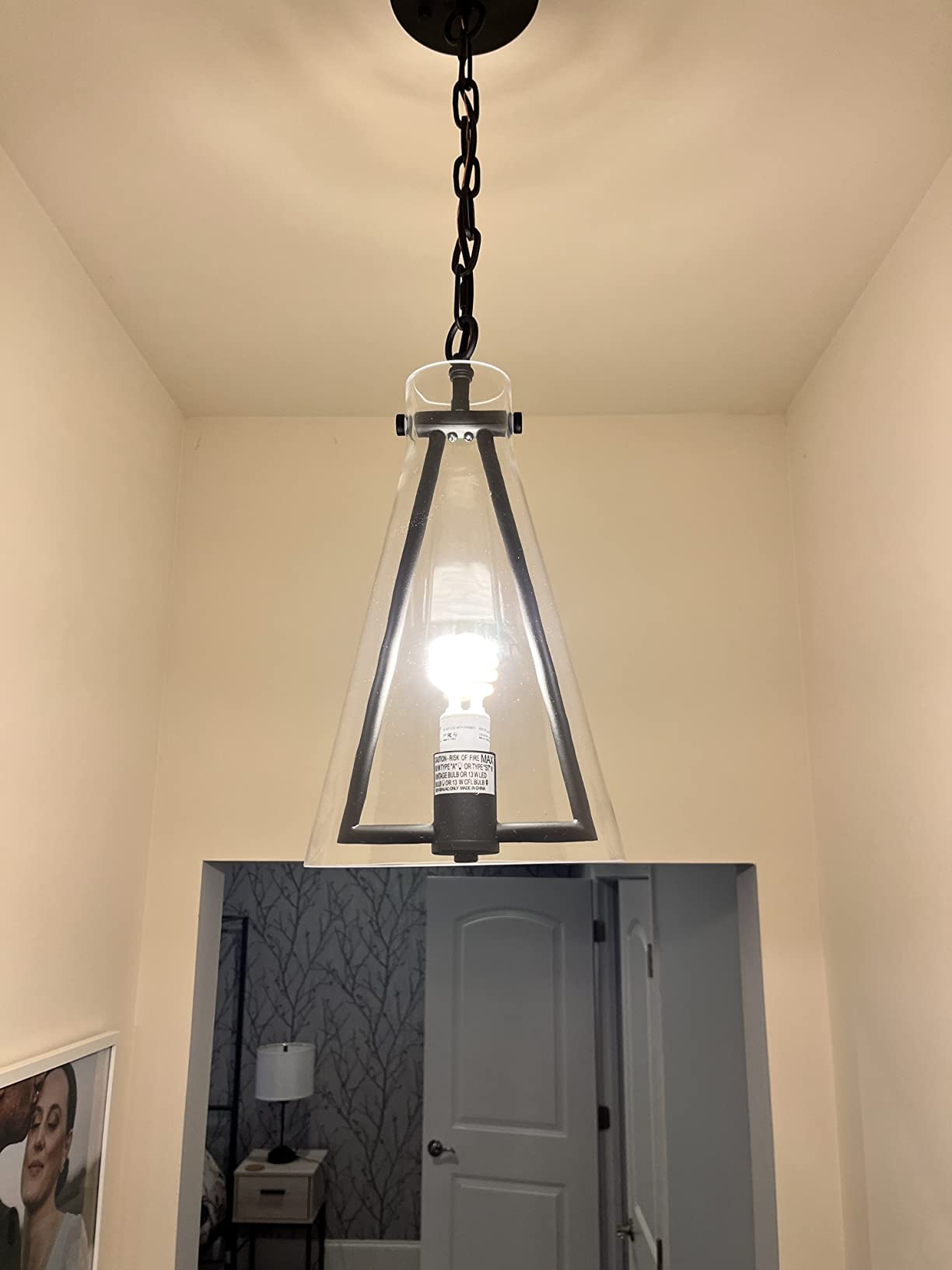 $9/mo - Finance Nathan James Vincent Glass Pendant Lighting, Hanging ...