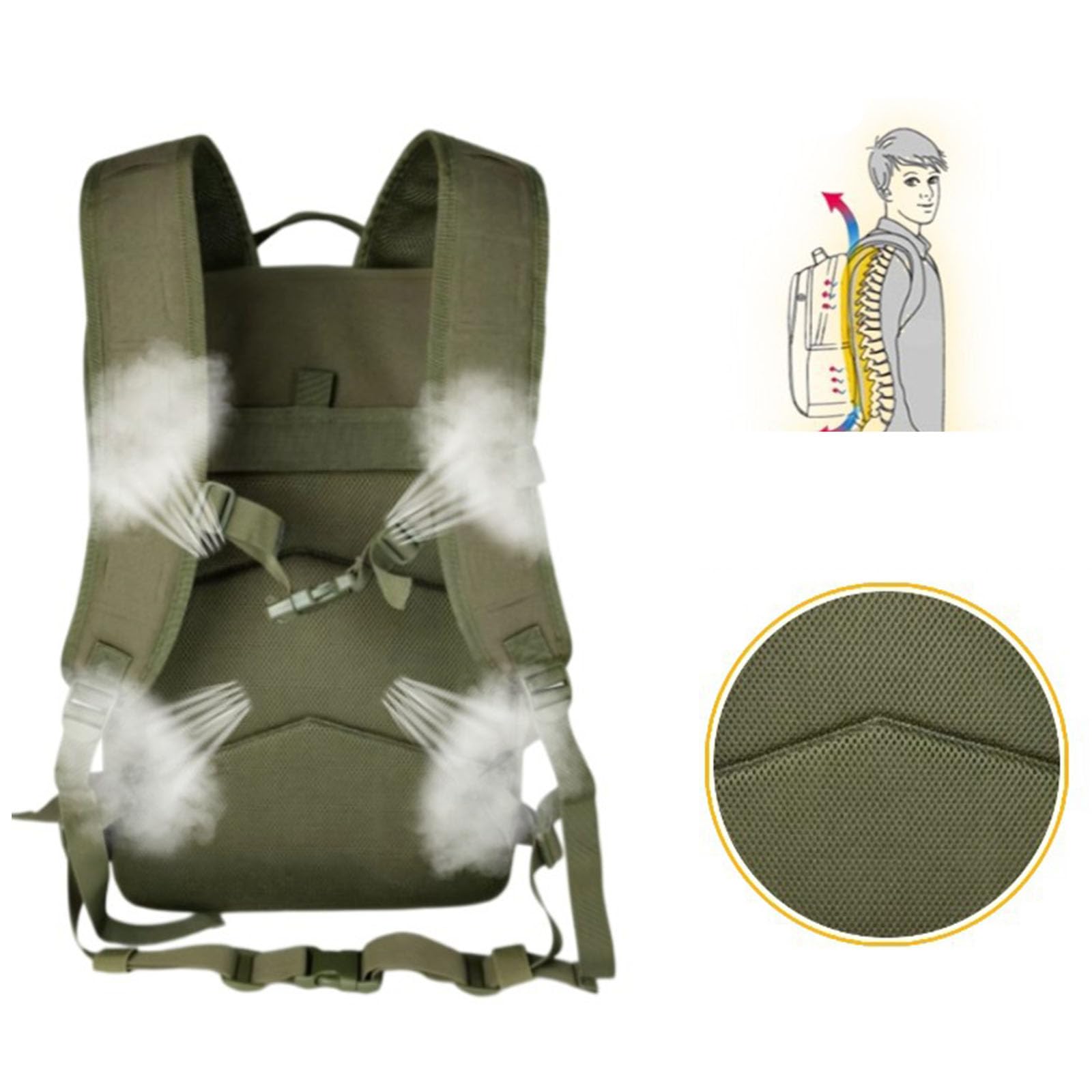 Borsa multifunzione per fotocamera a tracolla regolabile, impermeabile, per vari tipi di fotocamere, zaini fotografici