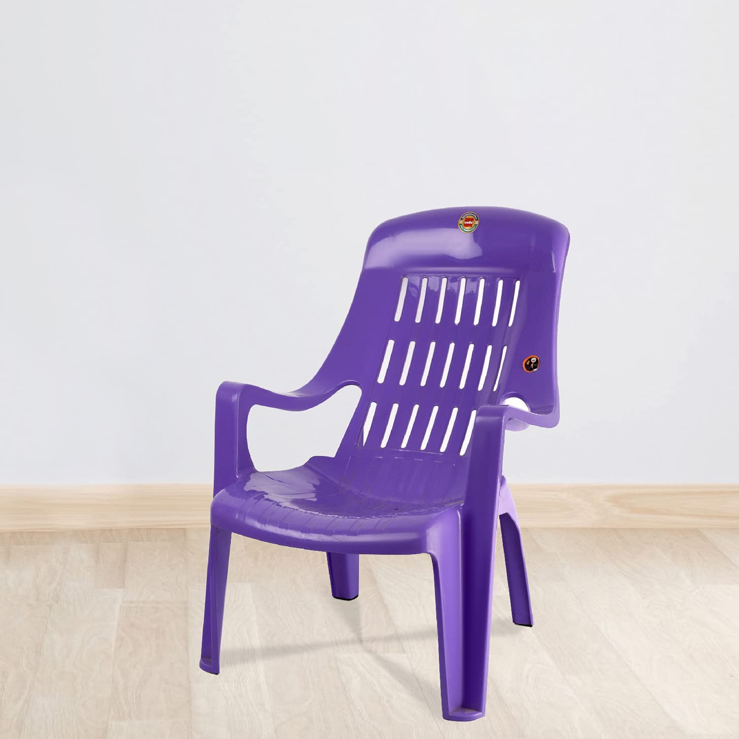 Cello Comfy Comfortable Kids Chair with Backrest for Study Chair|Play|Dining Room|Bedroom|Kids Room|Living Room|Indoor-Outdoor|Dust Free|100% Polypropylene Stackable Chairs, Violet-image-46
