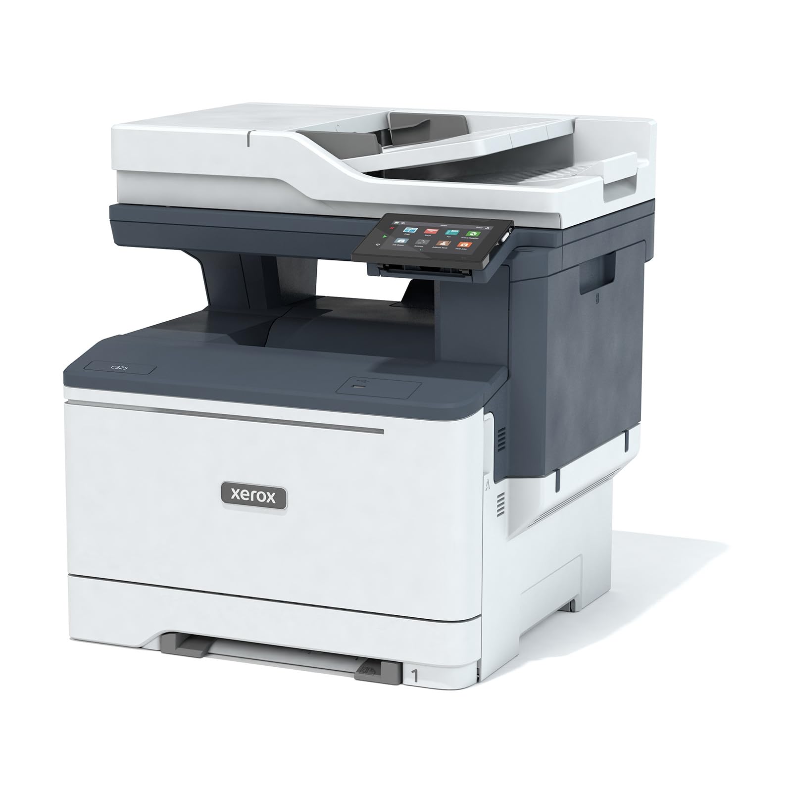 Xerox C325dni Wireless Printer - A4 33ppm Color Laser All in One Multifunction Printer with Automatic 2-Sided Printing, Home, Office or Small Business Use - Copy/Print/Scan/Fax - Color Touchscreen