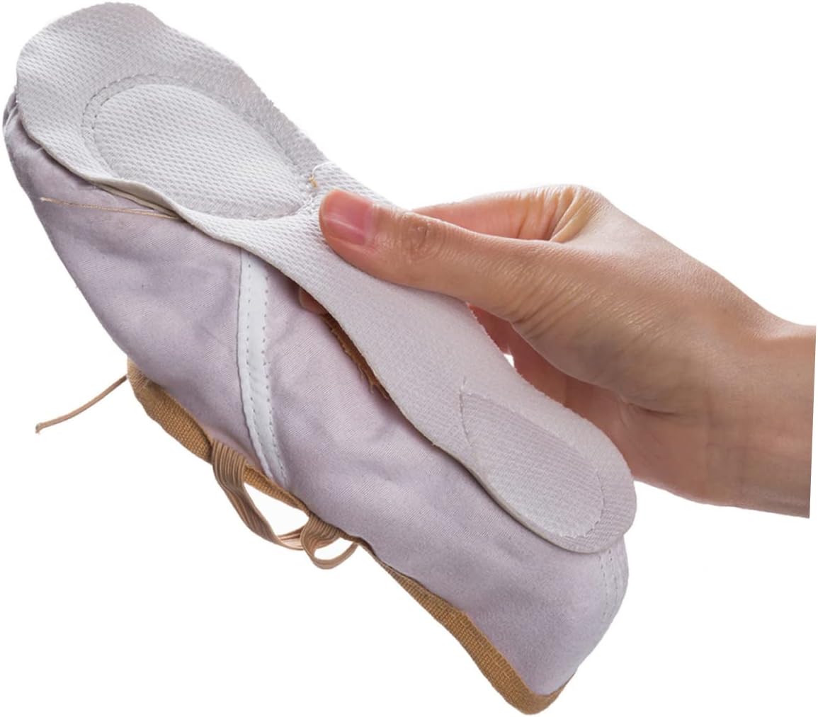 GLEAVI Dance Practice Shoes Yoga Ballet Made of Breathable Material Stretch Belt Lightweight Slip Sole