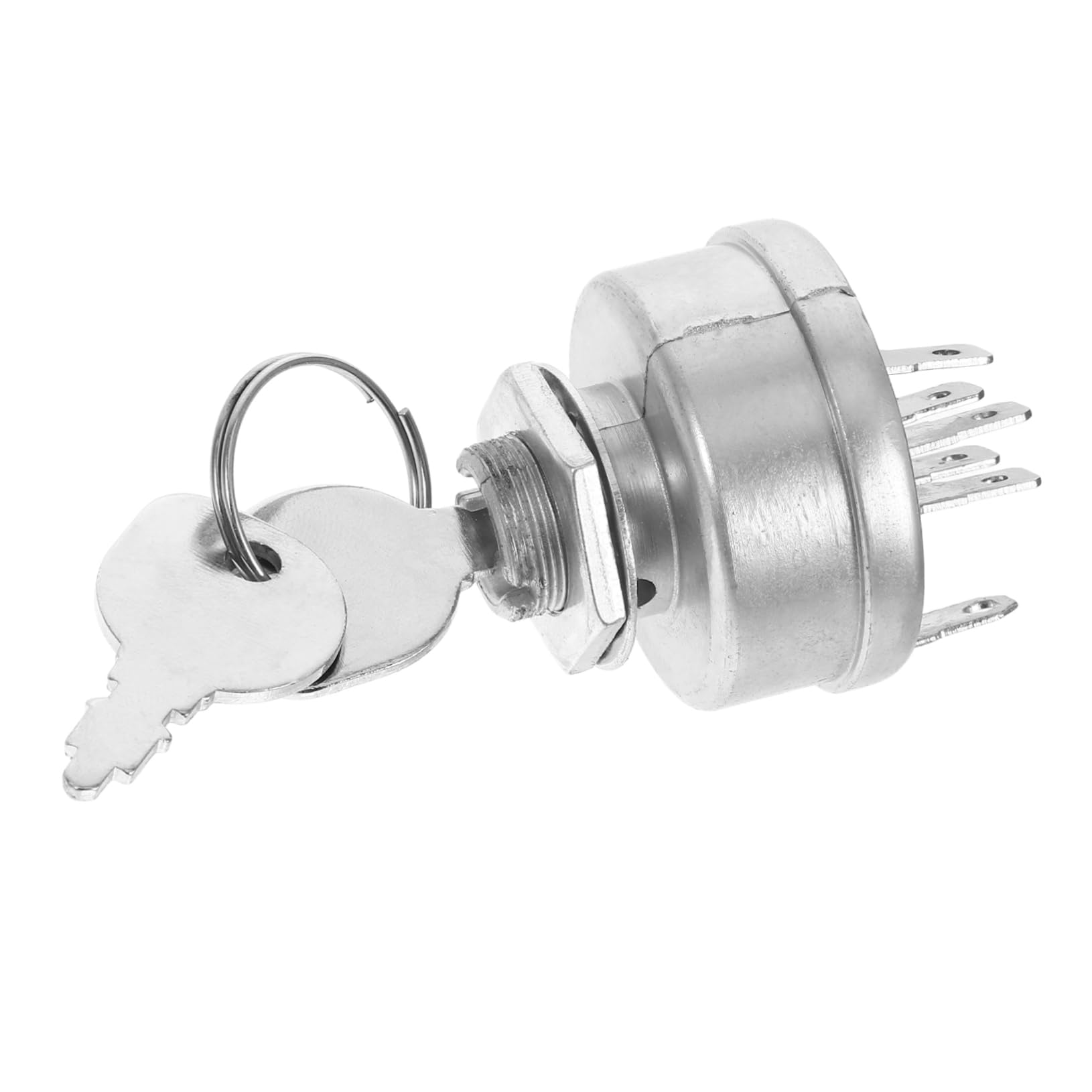 Abaodam 5 Piezas Interruptor de Encendido para Cortacésped de Motor Delantero Compatible con Interruptor de Seguro y Funcional para de