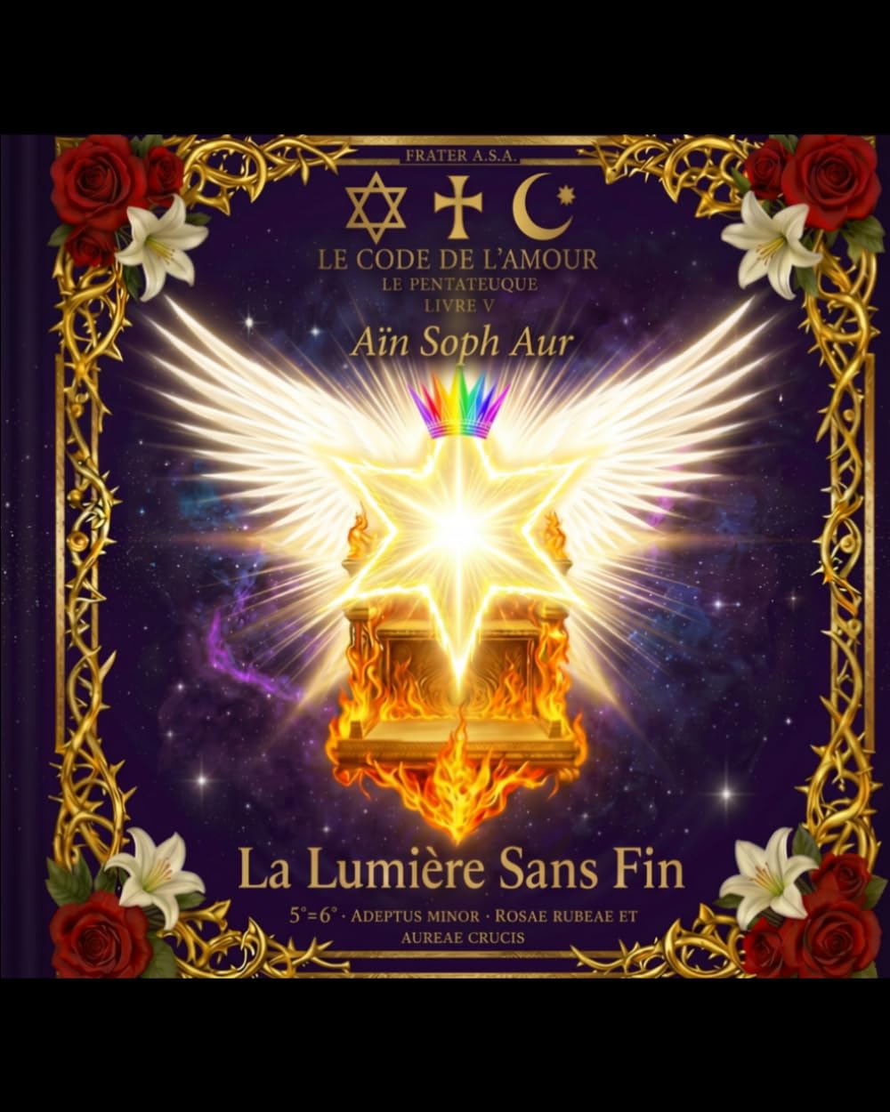 LE CODE DE L'AMOUR: LIVRE V · Aïn Soph Aur — La Lumière Sans Fin (LE CODE DE L'AMOUR — Pentateuque du Cycle Messianique)