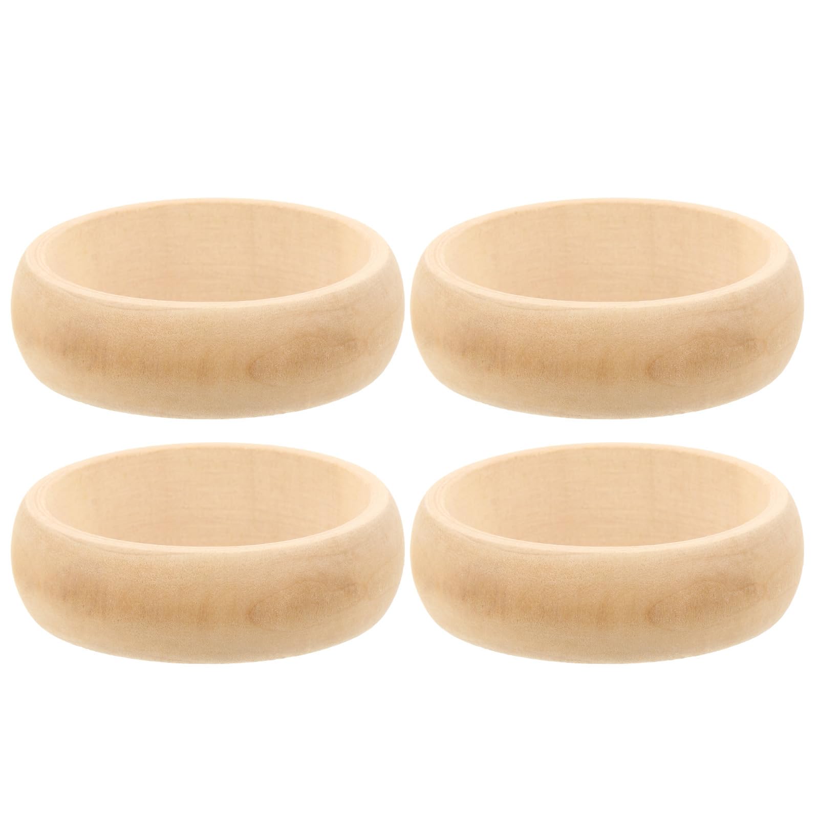 Bracelets en bois brut de qualité supérieure pour créations d'art