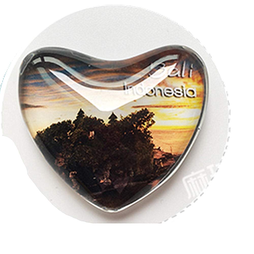 Muyu Magnet Souvenir Bali Island Indonesia Fridge Gift，Home & Kitchen Decoration ic Sticker Indonesia Refrigerator Collection