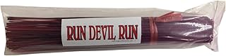 Original Botanica Run Devil Run Incense Stick for Cleansing Spiritual Healing Negative Energy Protection Positive Vibes House Smudging Sticks, Evil Spirit Removal, 10 1/2"