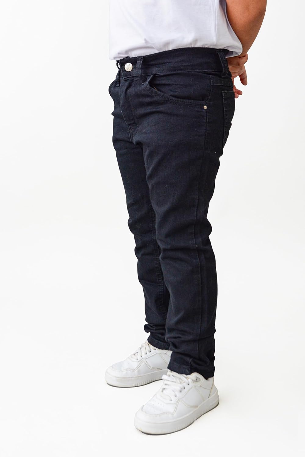 Calça Jeans Infantil Masculino Tamanho 06 ao 16 com Regulador na Cintura em promoção! Veja a oferta e mais achadinhos de Meninos 2 Hoje é o melhor dia para comprar Calça Jeans Infantil Masculino Tamanho 06 ao 16 com Regulador na Cintura com aquele preço maroto! Promoção! Aproveite a oferta! 2