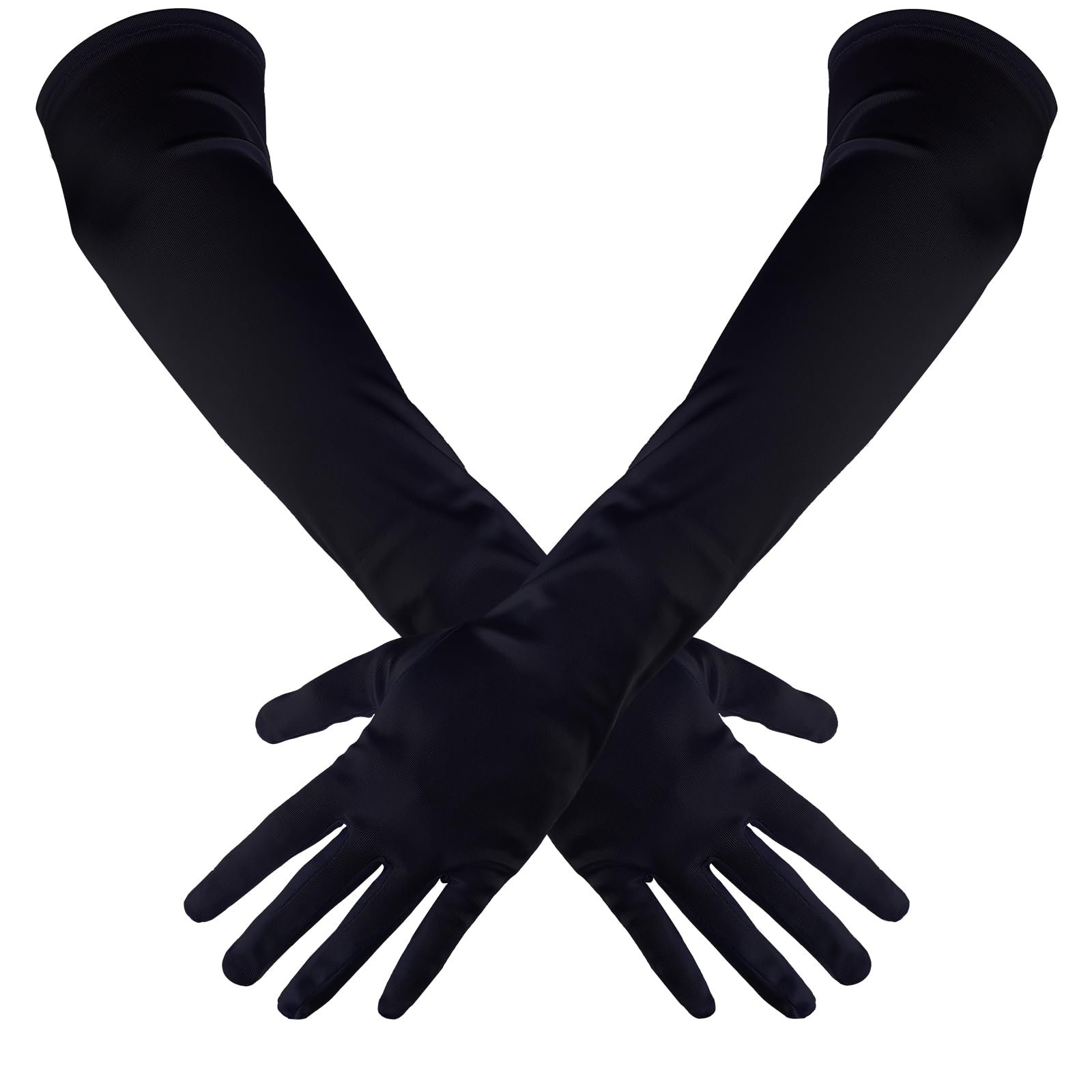 ANISE One Piece Long Gloves in Black