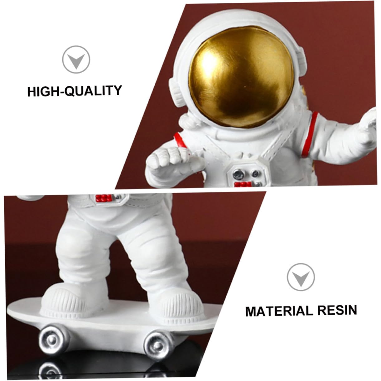 Figuritas De Astronauta para Decoración del Hogar Adorable Adorno Espacial Hecho Mano para Habitaciones Infantiles y Colecciones Personales