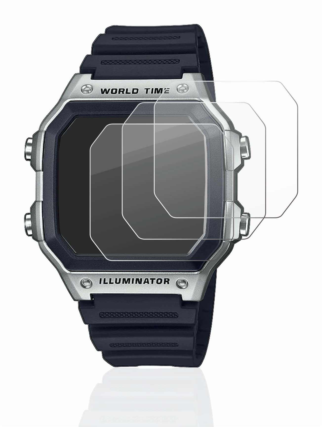 Pellicola Protettiva Brotect Per Casio A700WE - Vetro Ibrido 9H, Antigraffio, 3 Pezzi - Foto 12