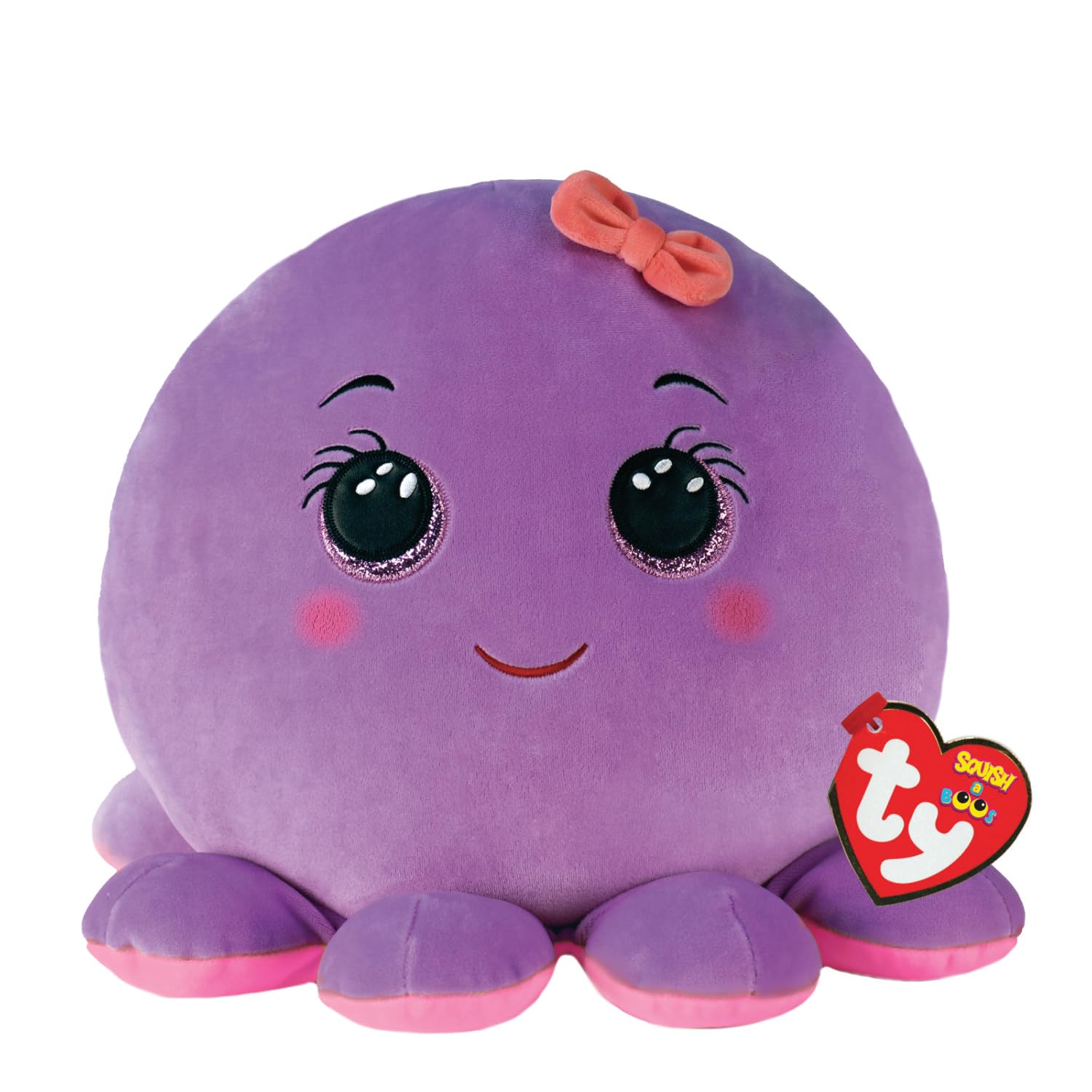 Ty Squish A Boo Octopus Octavia Purple 10 Inch, 2009313