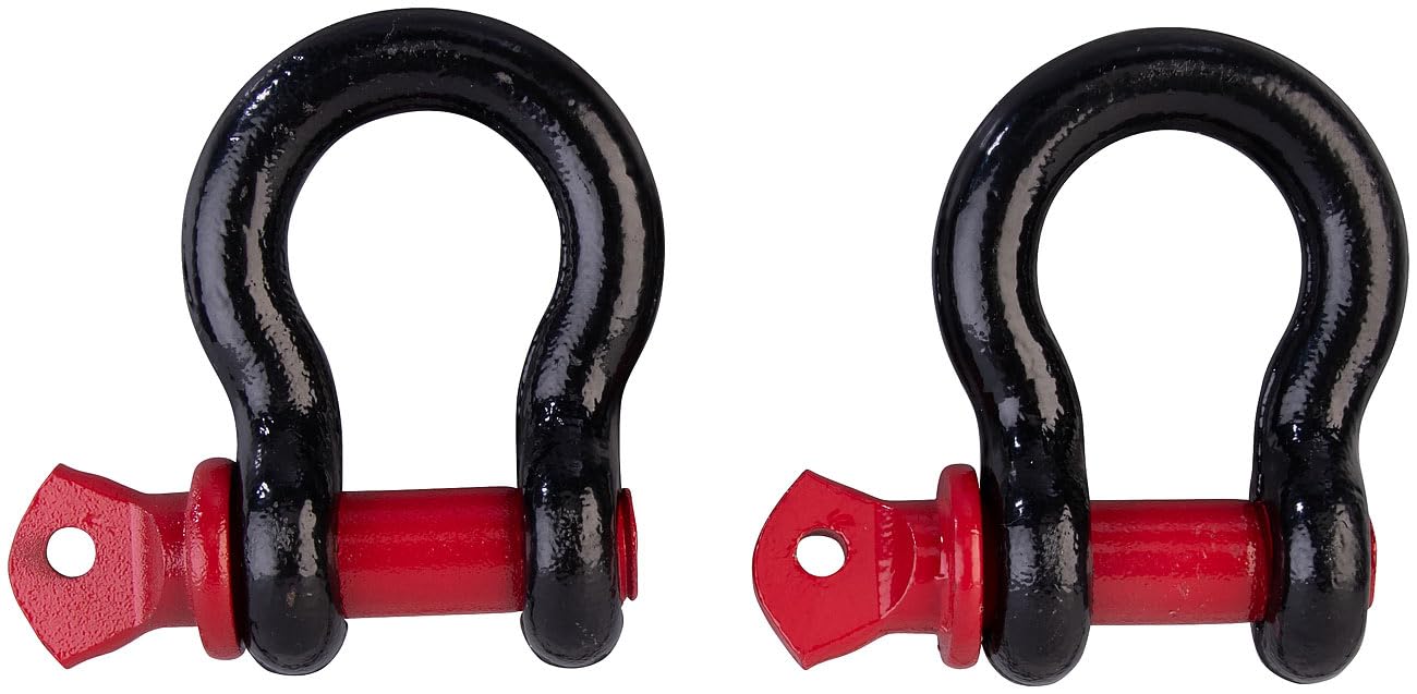 Lescars Abschleppseil Auto: 2er-Set Abschleppseile mit 5 m, Haken, 10 Tonnen Zugkraft, Handschuhe (Pkw, Profi, Seil)