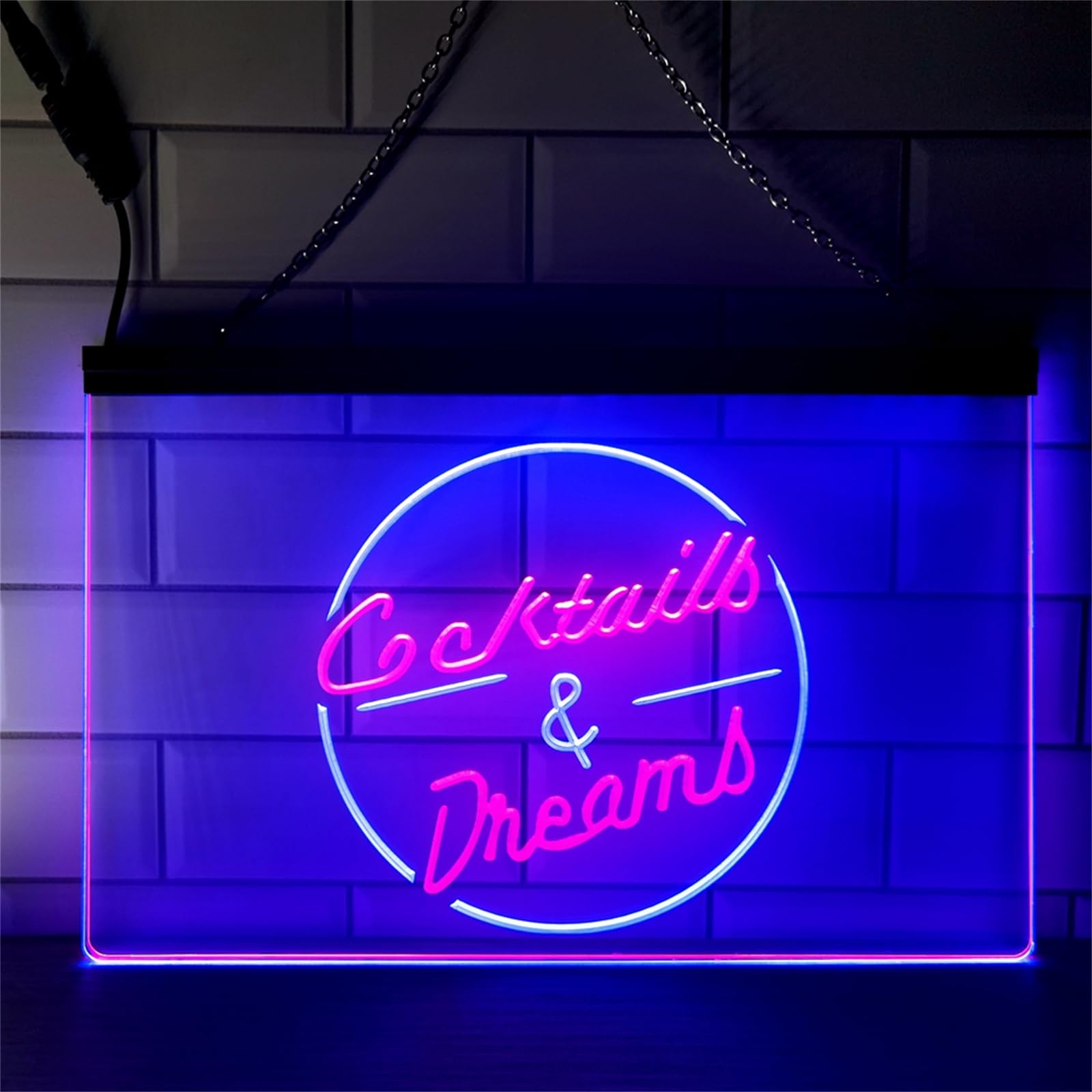 REWIS Cocktails & Dream LED Neon Signs