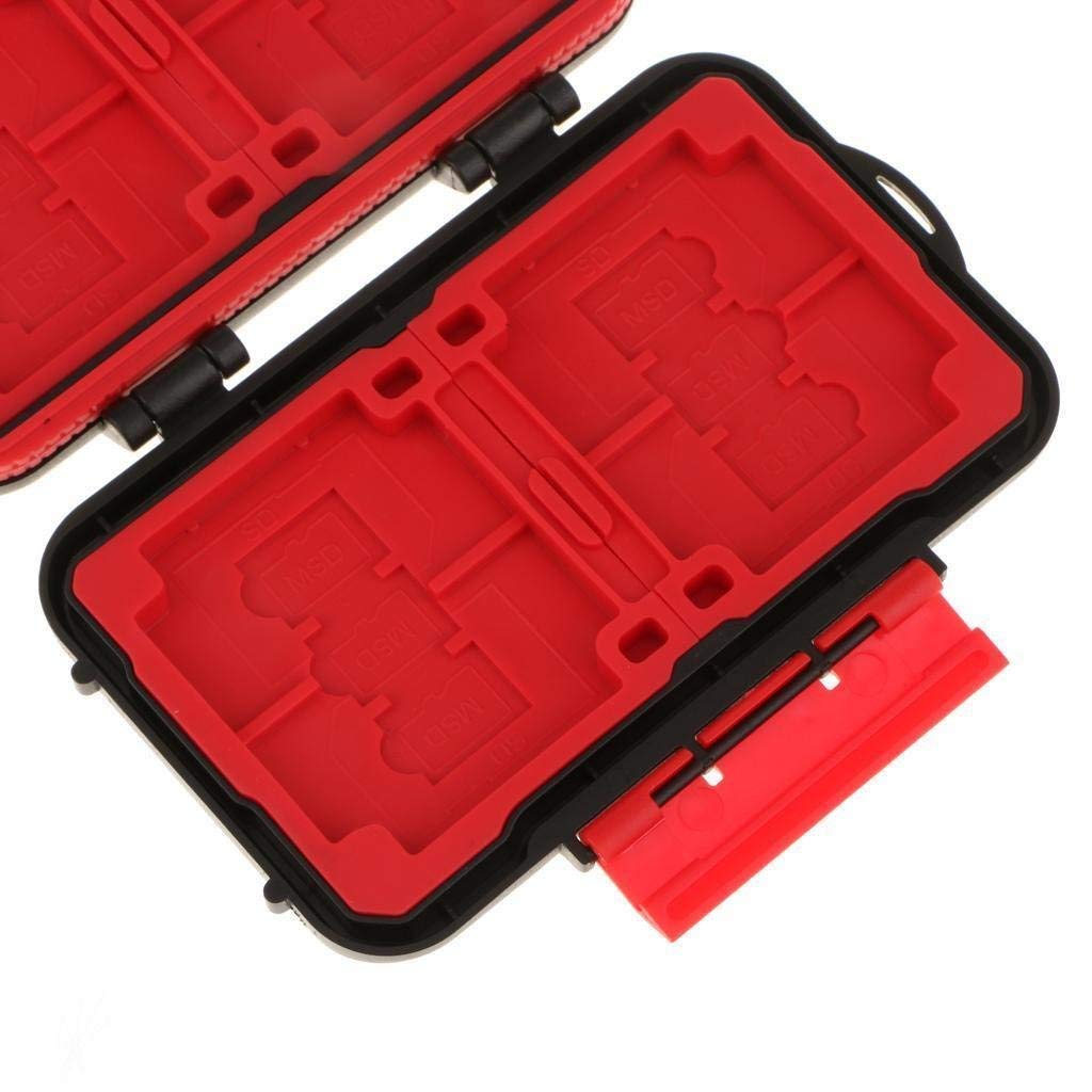 WON World of Needs Lynca KH8S Memory Card Waterproof Storage Case Box Holder for Camera XQD CF SD TV Card Pin SIM, Multicolour-image-25