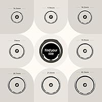 Vista 3 de Compatible con cargador Oura Ring Gen3 tamaño 6, base de carga rápida y segura con cable USB-C, diseño para Oura Ring Gen3 Horizon/Heritage (negro)