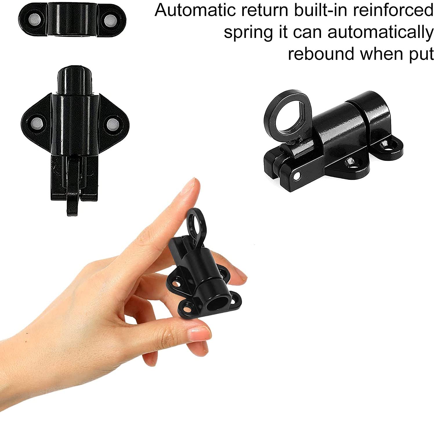 TESNN Lot De 2 Loquets De Porte à Loquet Rotatif | Walmart Canada