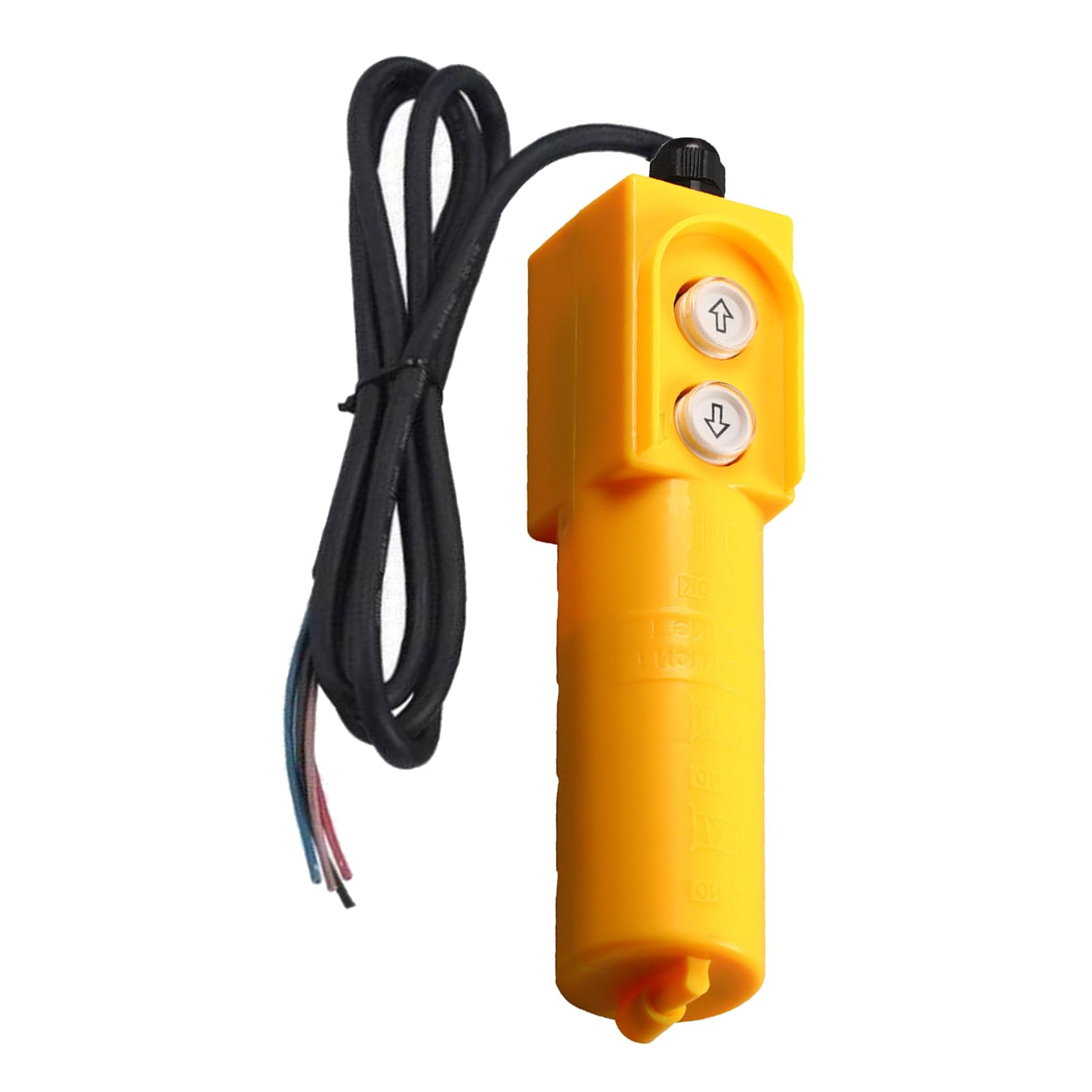 Controllo del Paranco per Gru con Condensatore Interruttore a Pulsante per Paranco Elettrico Impermeabile 220 V per Gru, Rimorchi (Condensatore 40 uF 500‑600 kg)