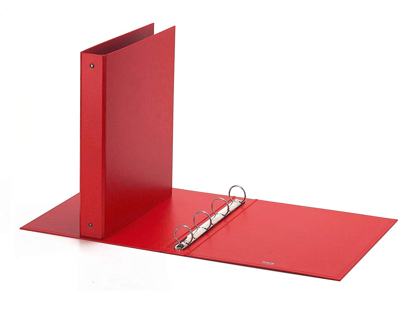 Favorit Raccoglitore 4 Anelli Formato 22x30 cm Diametro 40 mm Colore Rosso