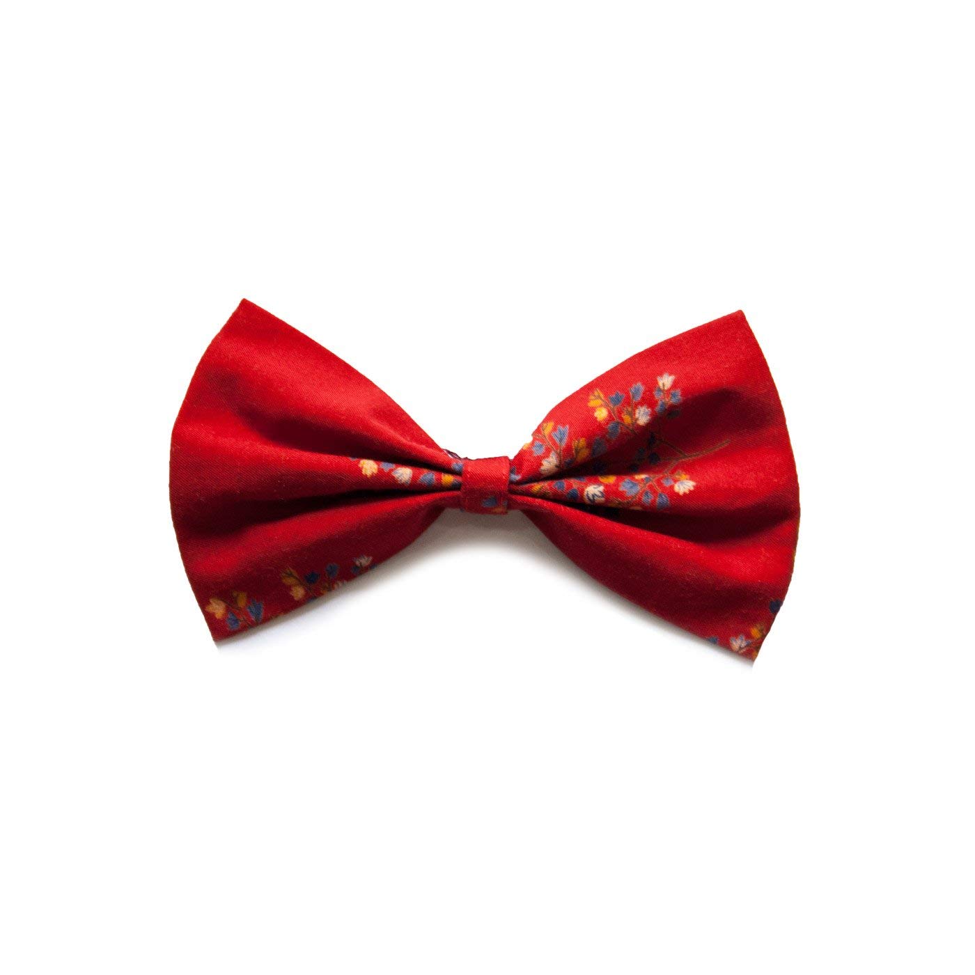 Ruse Pet Dog and Cat Bow Tie Red Floral Cotton Printed Easy to Use Anti Chafing Elastic Strap Gift for Pets Dogs & Cats Scarf Tie/L-XL (B091FPG9MC) Amazon Price History, Amazon Price Tracker