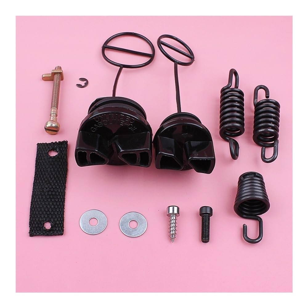 Set di Molle ammortizzatrici AV Buffer Adatte for Tappo Olio 350 351, tendicatena, Candela, Motosega, Ricambio.