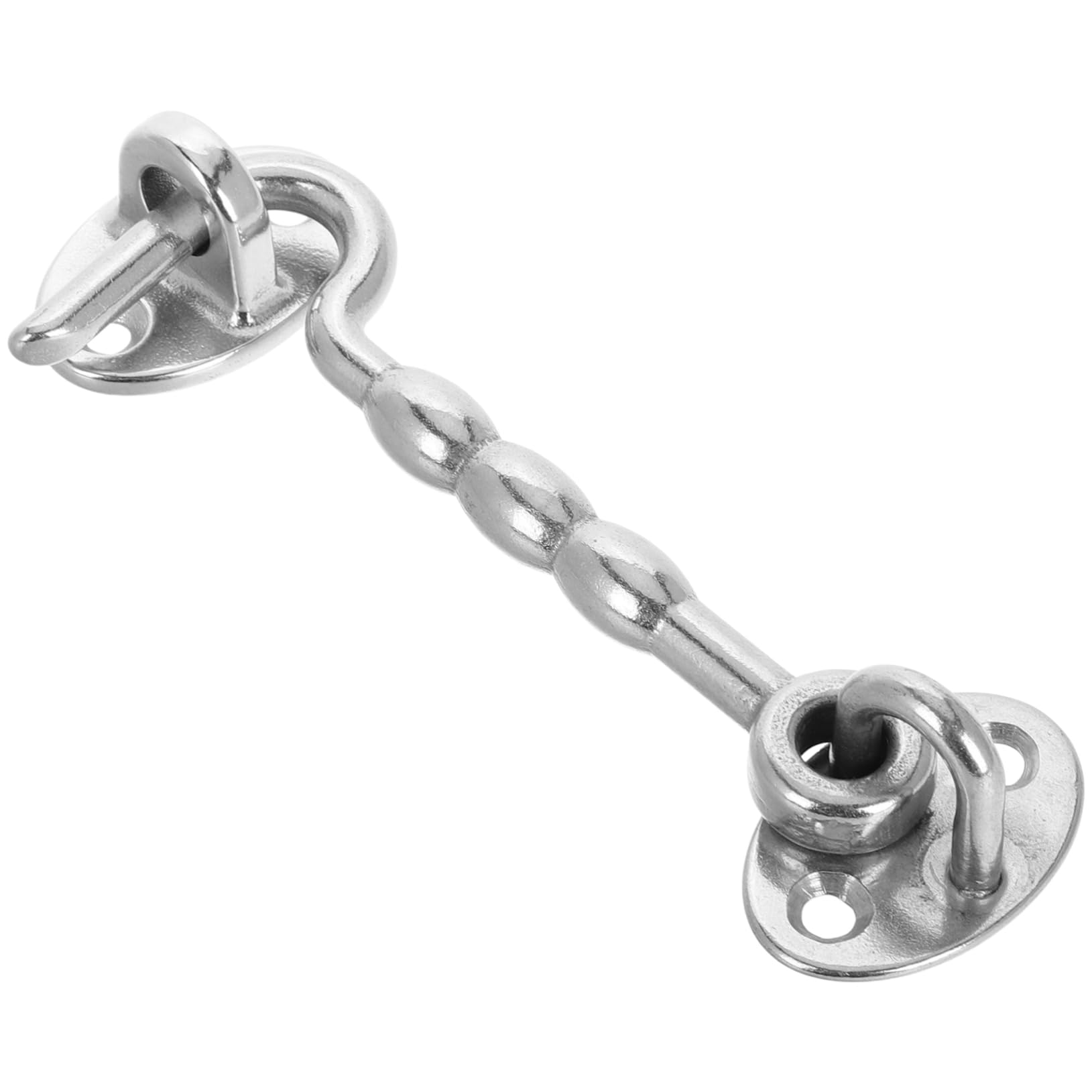 NULYLU Windproof Stainless Steel Hook Latch for Doors and Windows Durable Heavy Duty Design for Barn Doors Gates Yachts Easy Installation Aesthetic Appeal