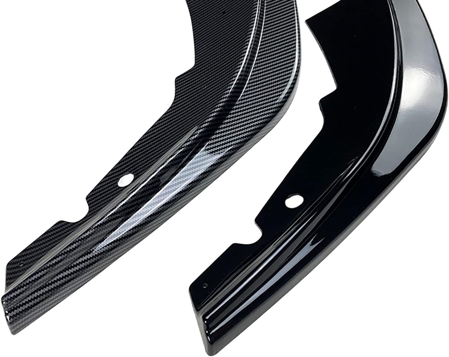 Auto Frontali Paraurti Spoiler per BM-W 1 Series F40 M Sport 2020-2022 118i 120i,ABS Lip Anteriore Splitter Lama Diffusore Protezione Aerodinamiche Esterne Accessorio,A/GlossBlack