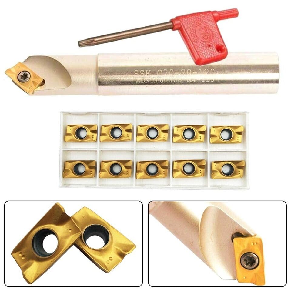Long Lasting 20mm Indexable Chamfer End Mill Cutter With APMT1604 Inserts