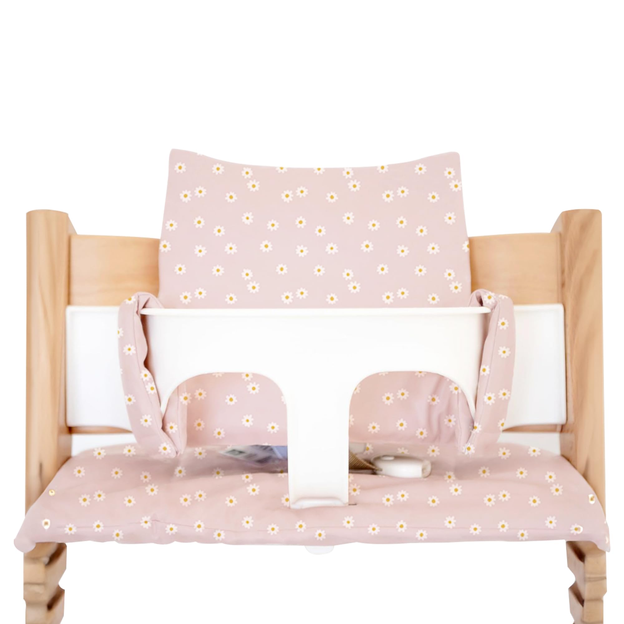 Nibble and Rest Cushion for Stokke Tripp Trapp High Chairs, Soft Padded Seat & Backrest, Baby Set Compatible, Wipeable, Machine Washable, Easy to