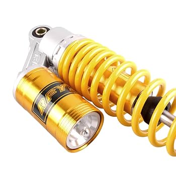 Amazon | リアサスペンション リアショック 350mm 汎用 CNC