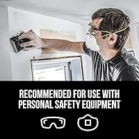 Vista 8 de 3M Esponja de lijado en ángulo, grano fino, uso húmedo o seco, ideal para lijado multiusos, lavable y reutilizable, uso para proyectos interiores