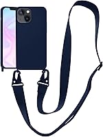 Vista 121 de Funda compatible con iPhone 13 Pro con cordón, funda cruzada para iPhone con correa 13 Pro, ajustable, a prueba de golpes, protección contra caídas