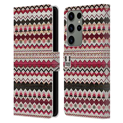 Cadeau Noël étui cuir Galaxy S23 Ultra portefeuille original