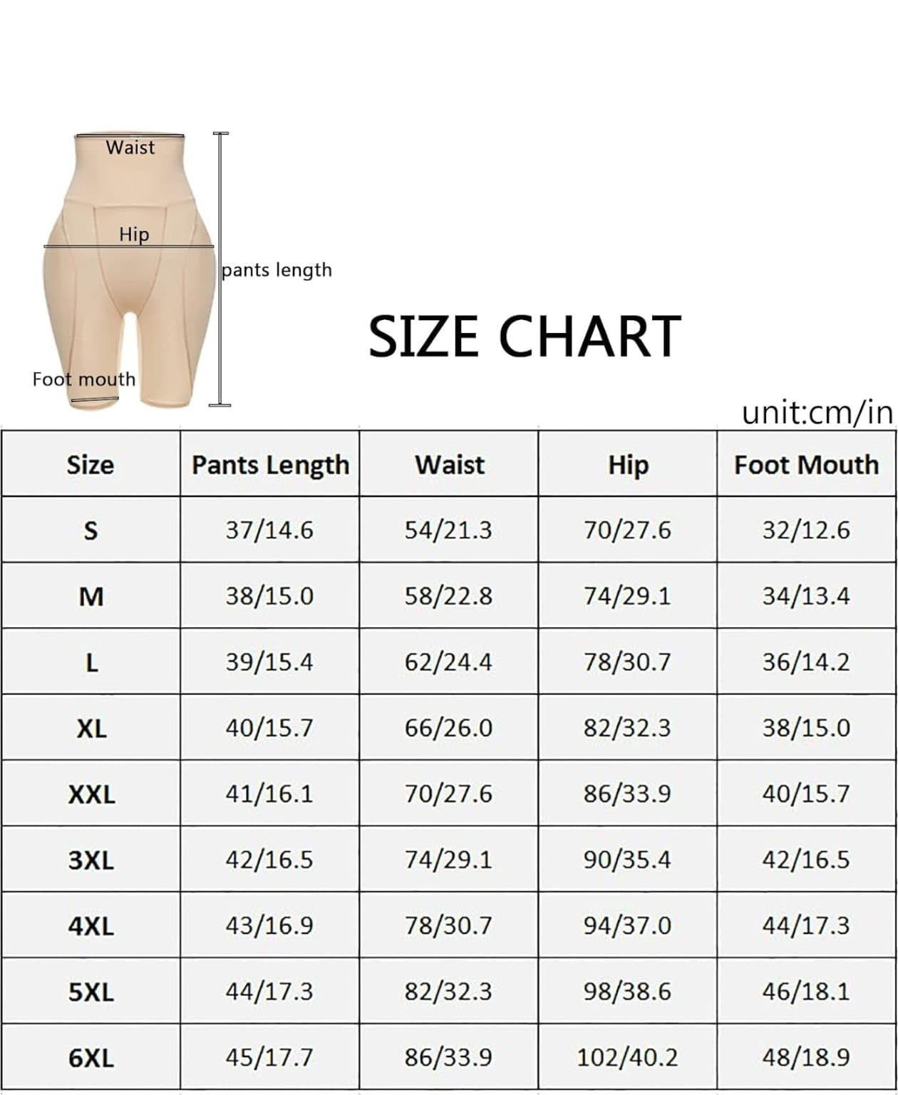 munaafi® Women Thigh Slimmer with High Waist and Fake Buttocks Removable Padded's Body Sculpting Shaping Panties (M, Black) - Image 7 thumbnail
