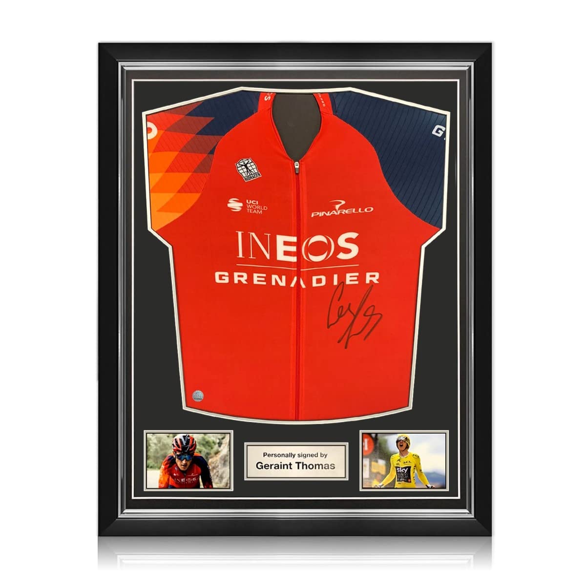 Maillot Geraint Thomas INEOS Grenadiers – Tour De France 2021, Porté