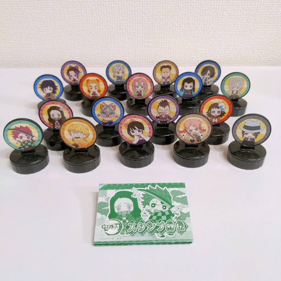 Amazon | 鬼 滅 スタンプ烈伝 コンプリート 全18種 スタンプ