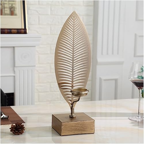 Portavelas chinos de lujo retro estilo europeo para sala de estar porche mesa de comedor adornos de metal candelabros tamaño 1